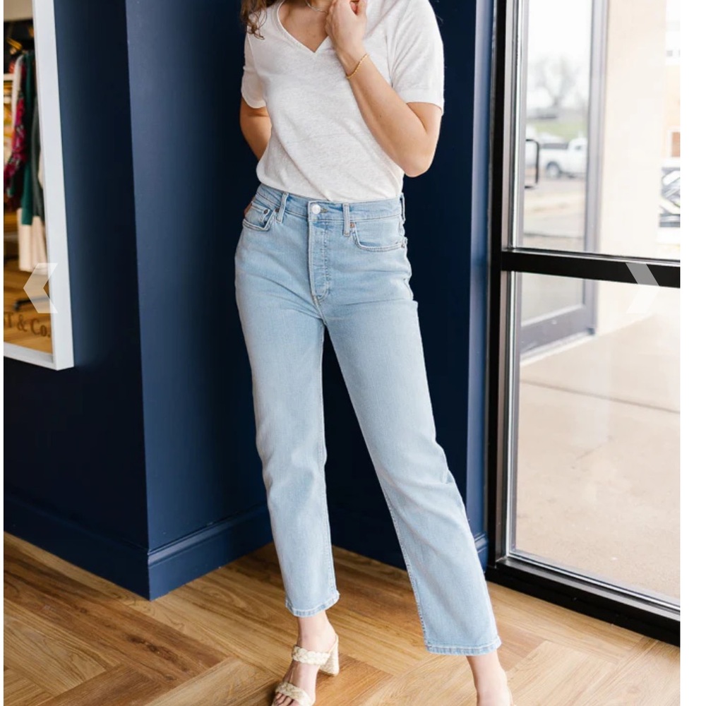 Re/done 70s Stove Pipe Jeans Size 28